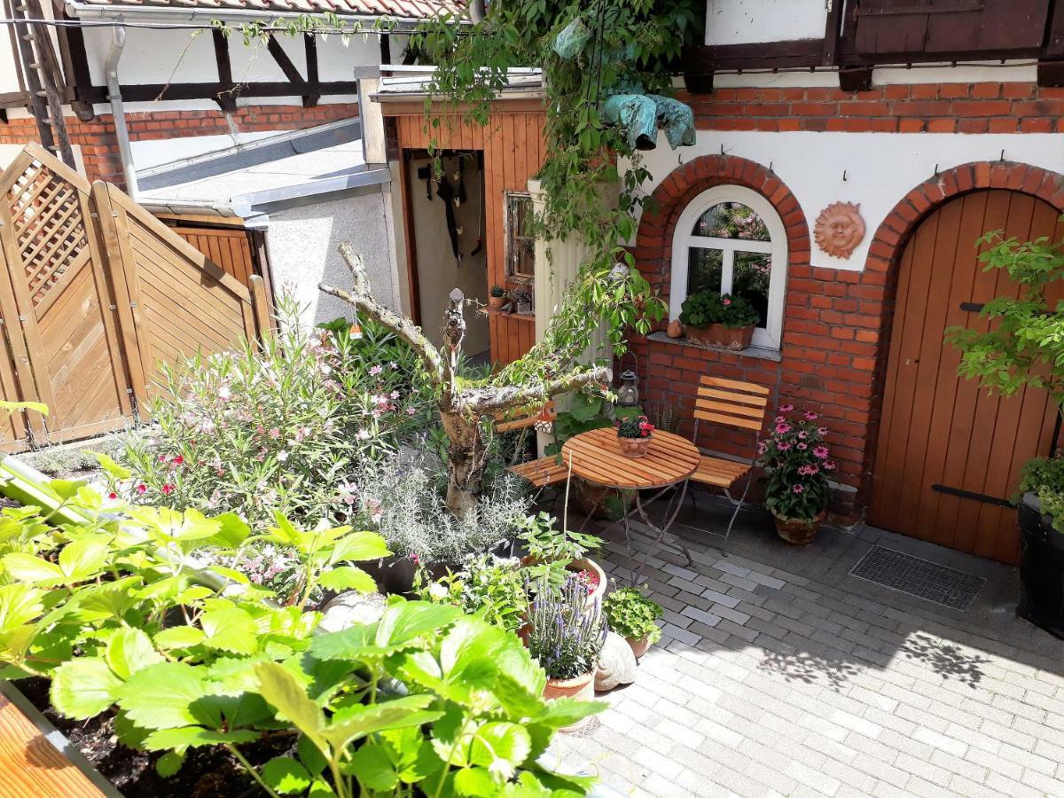 Apartment Zeitreise Quedlinburg Bagian luar foto